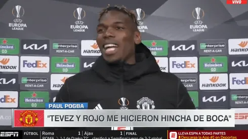 Video: Pogba dijo que es hincha de Boca y contó por qué quiere viajar a Argentina