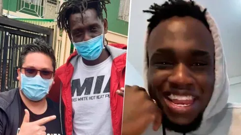 Así fue la historia del hincha que confundió a Juan Moreno y se sacó una foto con desconocido.