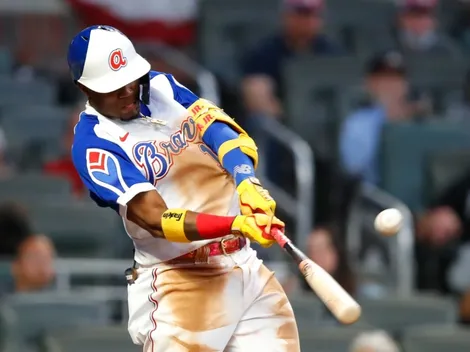 La destrozó: así quedó la pelota tras un cuadrangular de Ronald Acuña Jr.