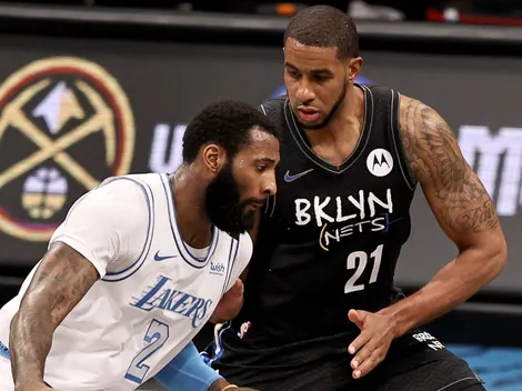 La última imagen de Aldridge en la NBA: Los Angeles Lakers burlándose del exNets