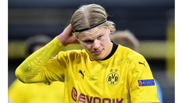 No lo pueden pagar todos: el sueldo que exige Haaland para irse del Dortmund