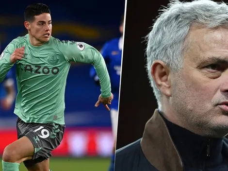 Por tercera vez, José Mourinho se deshizo en elogios para Ancelotti y James