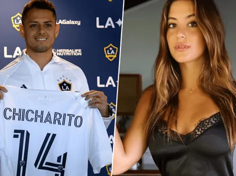 Curiosa frase de Sarah Kohan en español, ¿directamente para Chicharito Hernández?