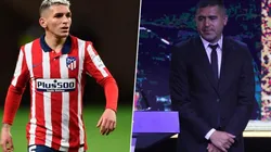 Torreira habló sobre su relación con Riquelme