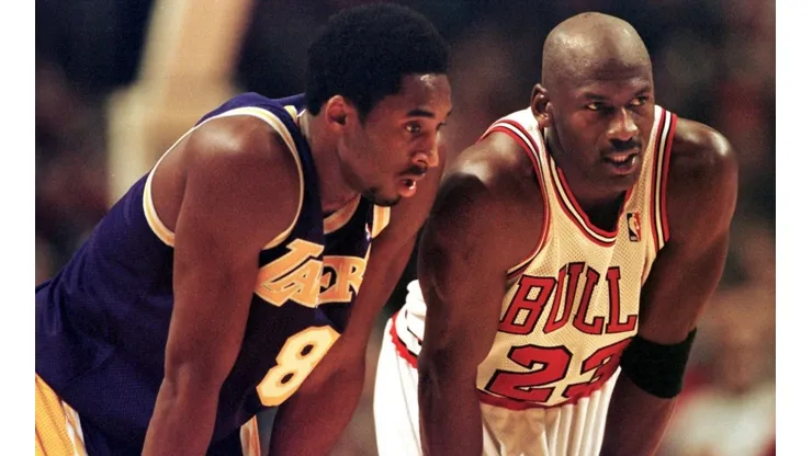 Kobe Bryant y Michael Jordan