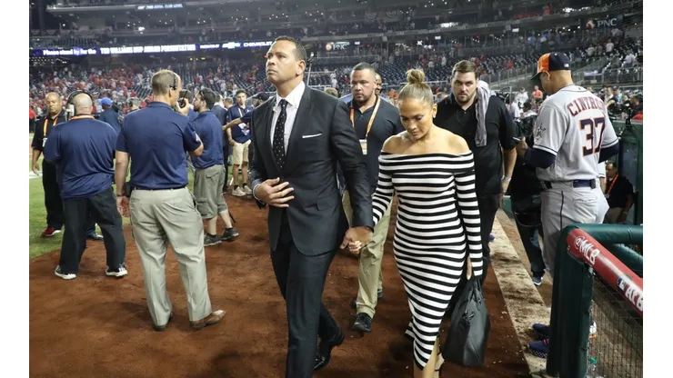 Alex Rodríguez y Jennifer López