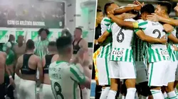 Locura total: así festejó Nacional su pasó en la Libertadores con dedicatoria especial