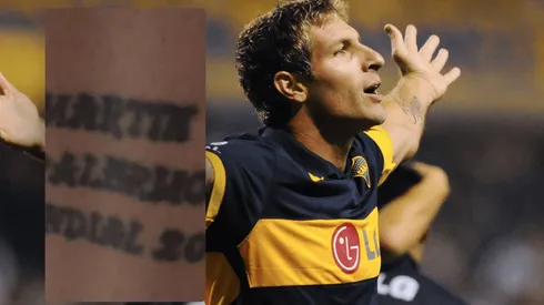 Es de River, hizo una promesa y terminó con un tatuaje de Martín Palermo