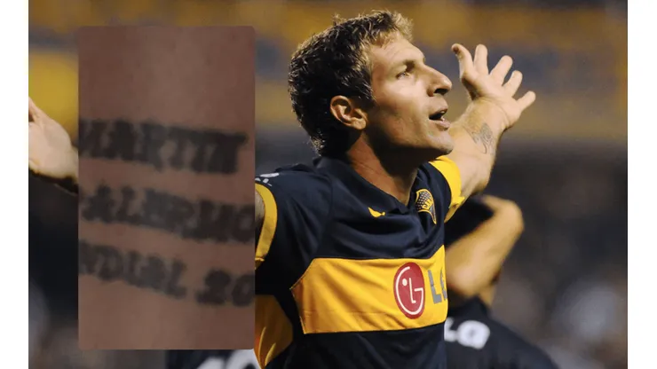 Es de River, hizo una promesa y terminó con un tatuaje de Martín Palermo