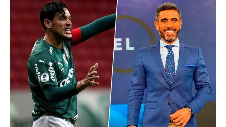 Bulos vio el gol de penal de Gustavo Gómez que casi ataja Unsain y explotó: "Qué oje..."