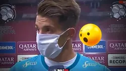 A Unsaín le hicieron una pregunta en portugués y tiró: "¿Alguno entendió?"