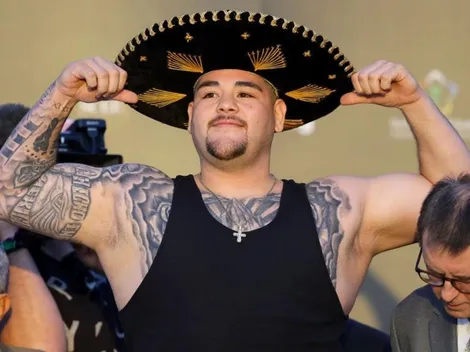 "Ya no quiero ser gordo": Andy Ruiz en su remera