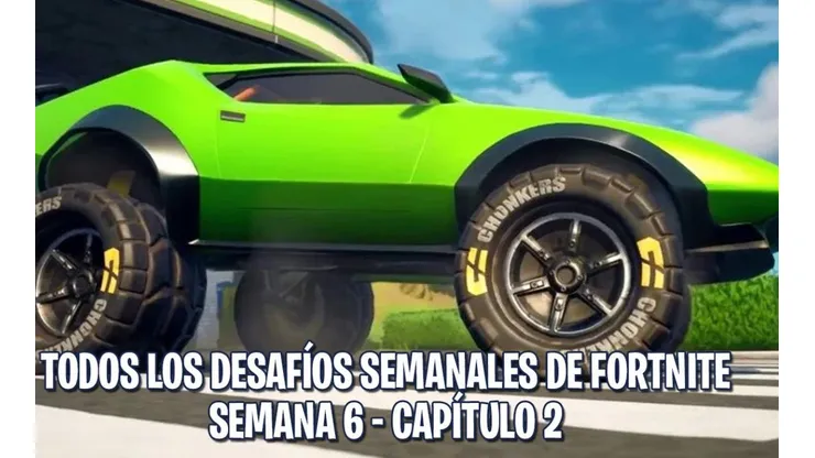 Fortnite: Todos los desafíos de la Semana 5