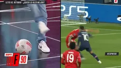 Video: Leto intentó hacer la bicicleta de Neymar en F90 y la rompió toda