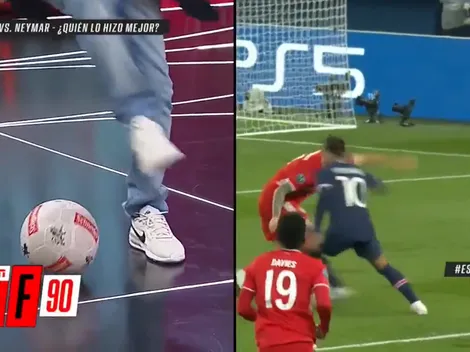 Video: Leto intentó hacer la bicicleta de Neymar en F90 y la rompió toda