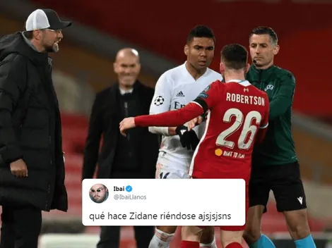 Ibai encontró un detalle insólito en esta foto de Liverpool-Real Madrid