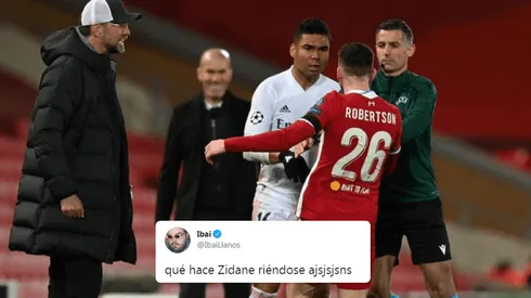 Ibai encontró un detalle insólito en esta foto de Liverpool-Real Madrid