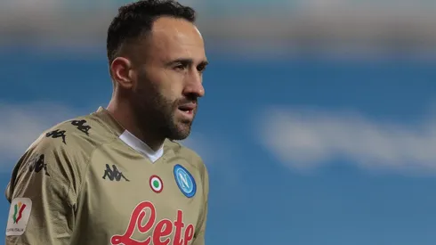 David Ospina, guardameta del Napoli de Italia.