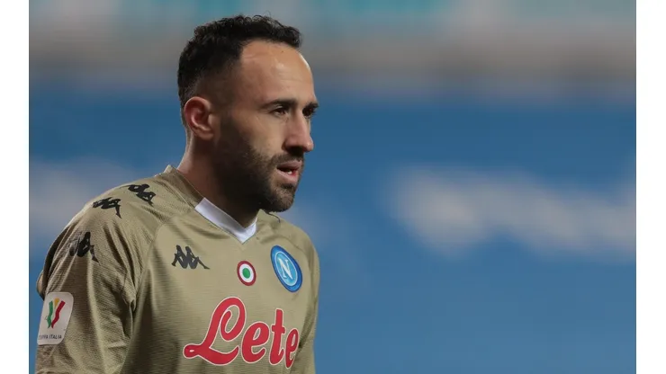 David Ospina, guardameta del Napoli de Italia.
