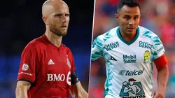 Michael Bradley y Luís Montes, Concachampions 2021 (Fotos: Getty Images)