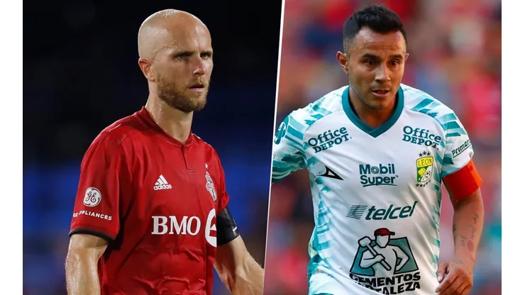 Michael Bradley y Luís Montes, Concachampions 2021 (Fotos: Getty Images)