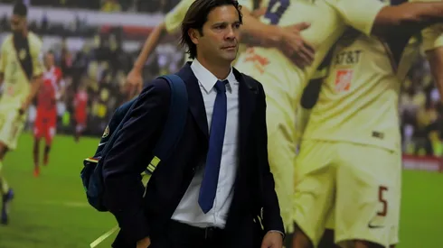 Santiago Solari, con el once inicial de América casi confirmado