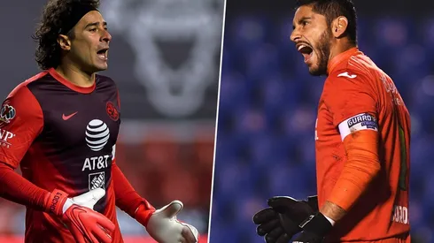 Guillermo Ochoa y Jesús Corona son dos de los mejores porteros del Guard1anes 2021.