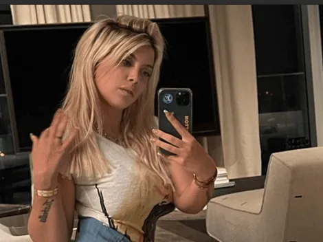 Instagram: con un mate en la mano, Wanda Nara metió el top más picante de todos