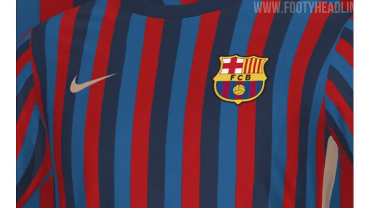 Fotos: se filtró la camiseta del Barcelona para el 2022