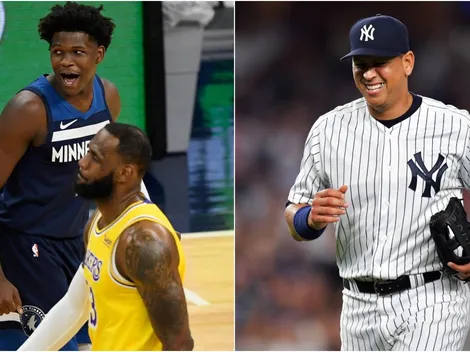 ¿Cortan al ‘hermano menor’ de LeBron? Anthony Edwards confunde a A-Rod