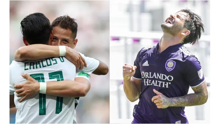 Carlos Vela, Javier Hernández y Alexander Pato (Foto: Getty y @OrlandoCitySC)