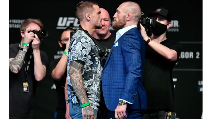 Dustin Poirier y Conor McGregor