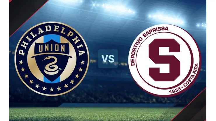Philadelphia Union vs. Deportivo Saprissa por la Concachampions.