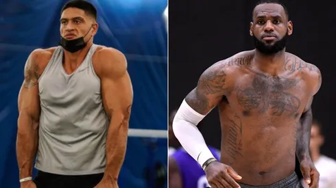 Sammis Reyes y LeBron James