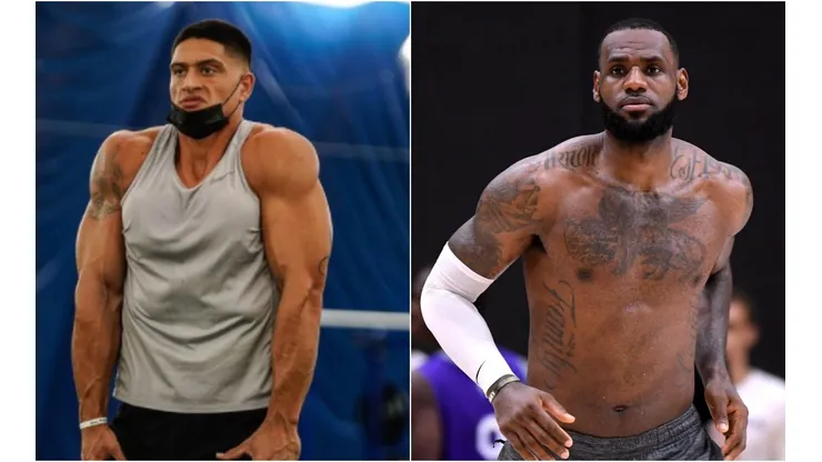 Sammis Reyes y LeBron James