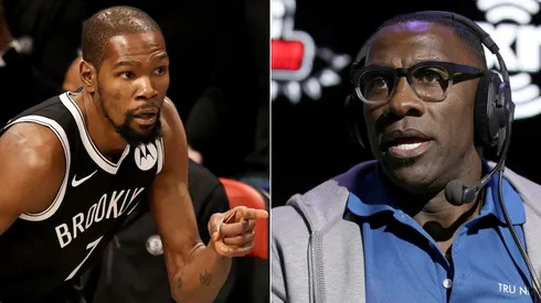 Kevin Durant y Shannon Sharpe