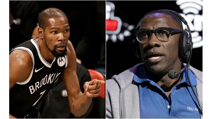 Kevin Durant y Shannon Sharpe