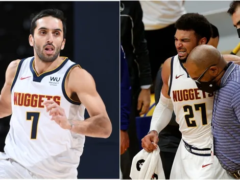 ¿Más minutos para Campazzo en Denver? Jamal Murray se rompió los ligamentos