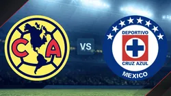 América vs. Cruz Azul por la Liga MX.