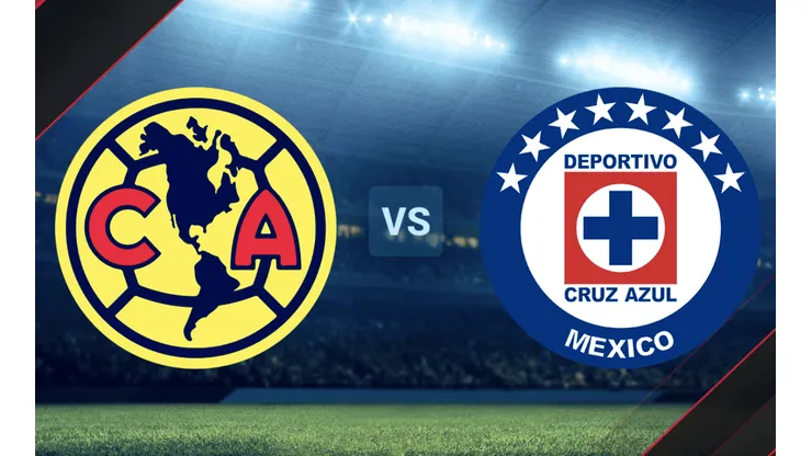 América vs. Cruz Azul por la Liga MX.