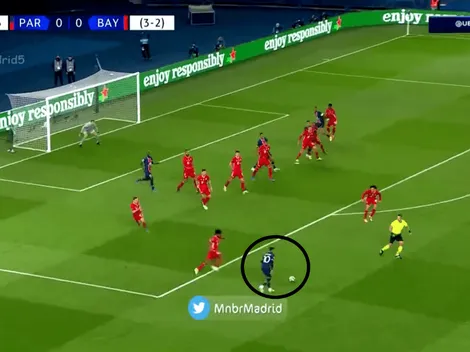 Neymar dejó en ridículo a un rival con un taco y el travesaño le negó el golazo del mes