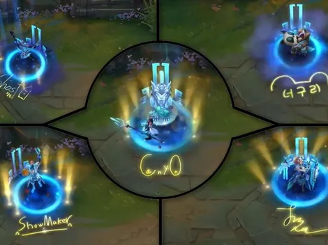 Así son las skins de Worlds de DAMWON en League of Legends