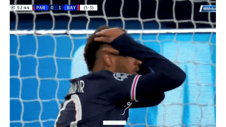 PSG casi hace el gol del año: magia entre Neymar, Mbappé y Di María