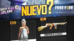 Esta es la nueva Agenda Semanal de Free Fire ¡Nuevo Luck Royale de Oro!