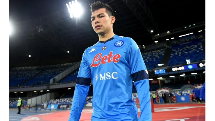 Hirving Lozano recibió su quinta tarjeta amarilla y se perderá el duelo del Napoli ante el Inter.