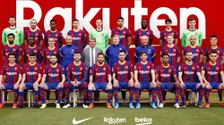Barcelona subió la foto oficial del plantel y todos están hablando de Coutinho