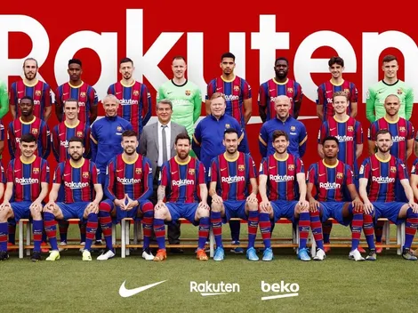 Barcelona subió la foto oficial del plantel y todos están hablando de Coutinho