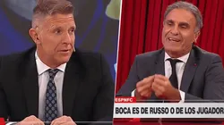 Video: Fantino dijo "Boca es más que la Selección" y Ruggeri explotó de bronca