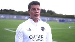 Battaglia y un palito para Angelici sobre el predio: "Cuando llovía se hacía difícil"