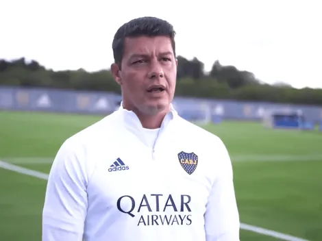 Battaglia y un palito para Angelici sobre el predio: "Cuando llovía se hacía difícil"